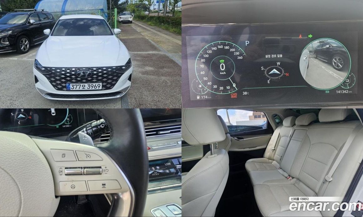 Hyundai Grandeur Hybrid (IG) 6th Gen Restyling з Кореї