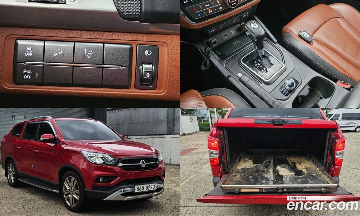 SsangYong (KG Mobility) Rexton Sports з Кореї