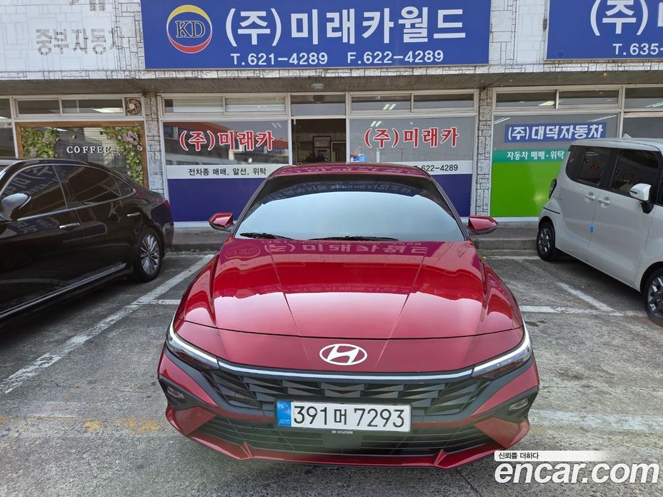 Hyundai Avante (CN7) Restyling з Кореї