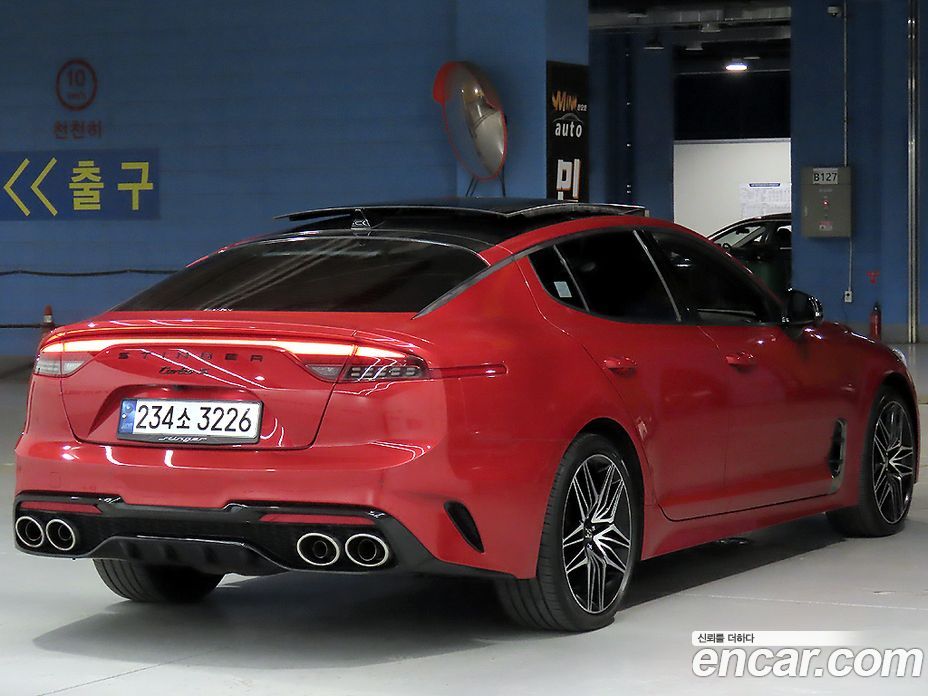 Kia Stinger Restyling фото 2