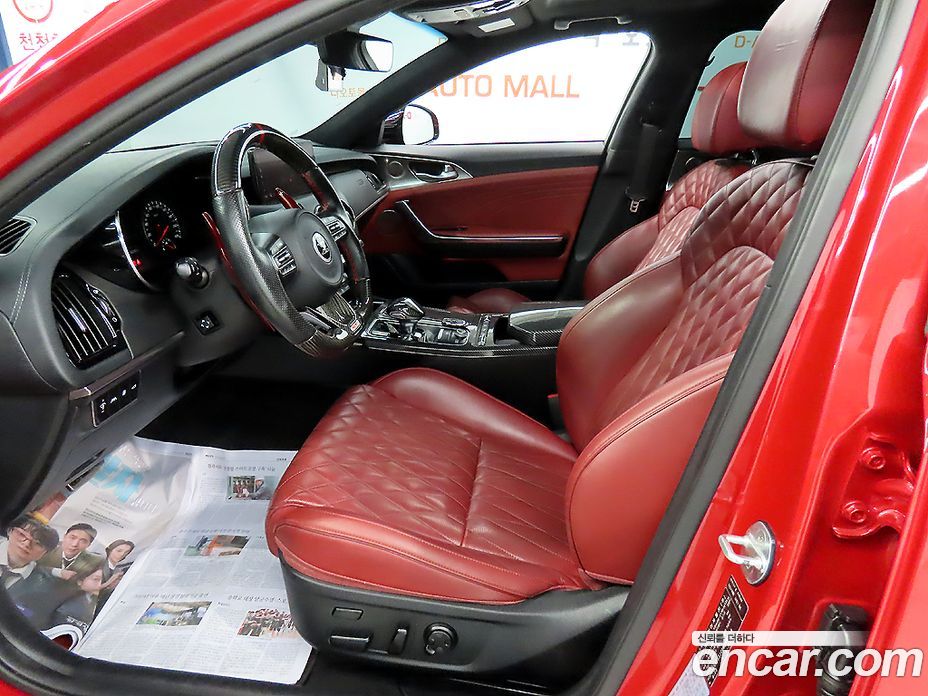 Kia Stinger Restyling фото 11