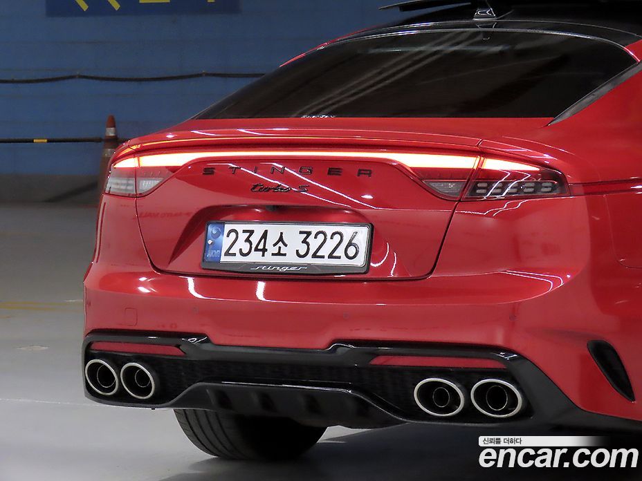 Kia Stinger Restyling фото 17