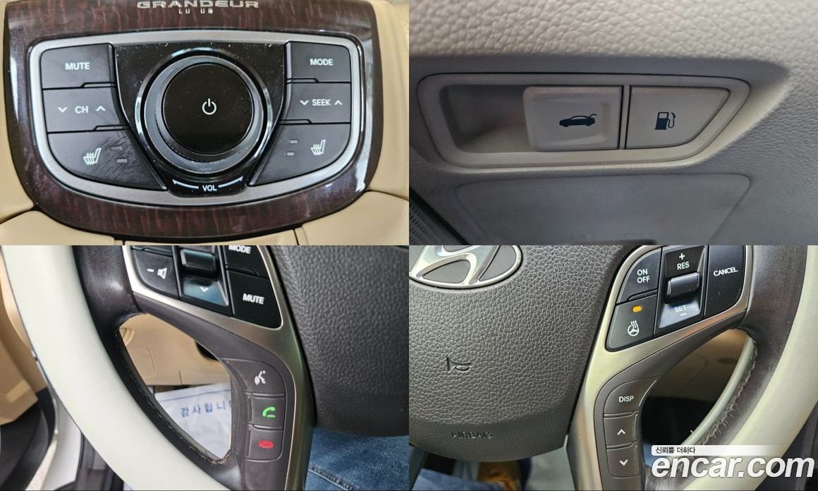 Hyundai Grandeur (HG) фото 15