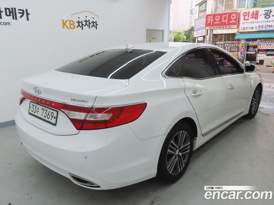 Hyundai Grandeur (HG) фото 4