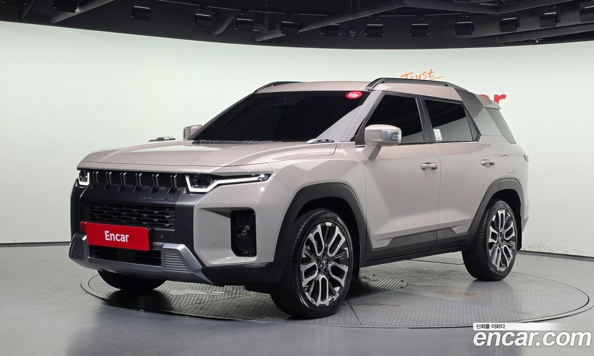 SsangYong (KG Mobility) Torres Restyling з Кореї
